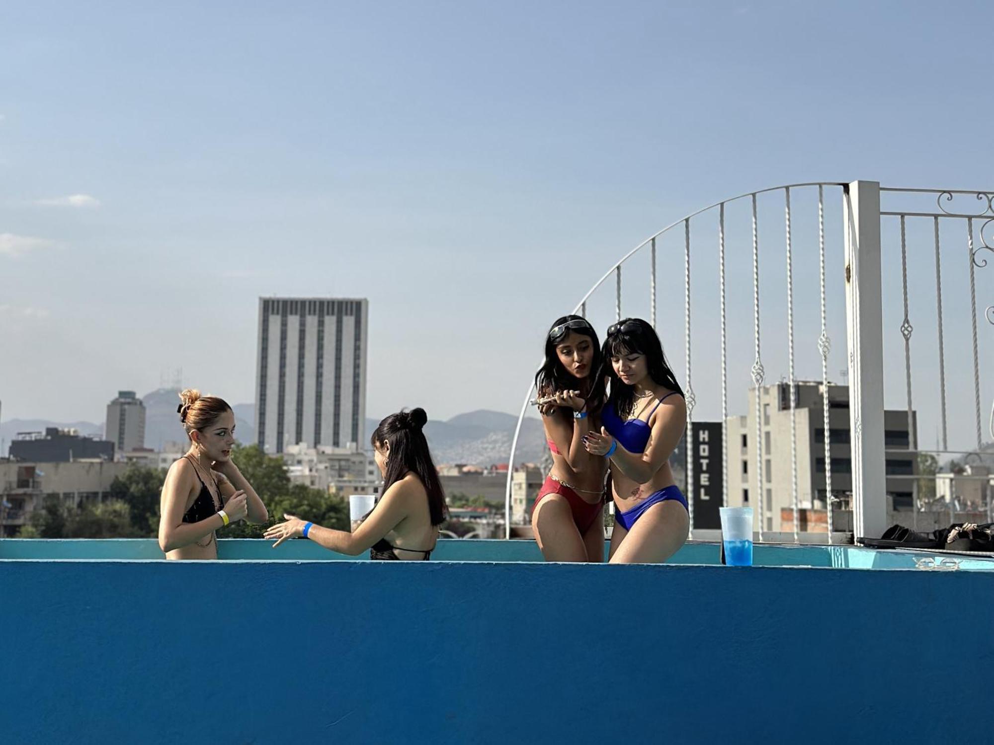 墨西哥城 Mala Vecindad Centro Historico酒店 外观 照片